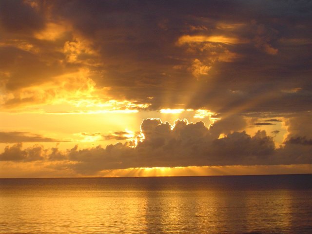 Sunset at Saud Beach Sunset - Pagudpud, Ilocos Norte